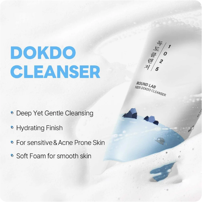 ROUND LAB - Limpiador Facial 1025 Dokdo